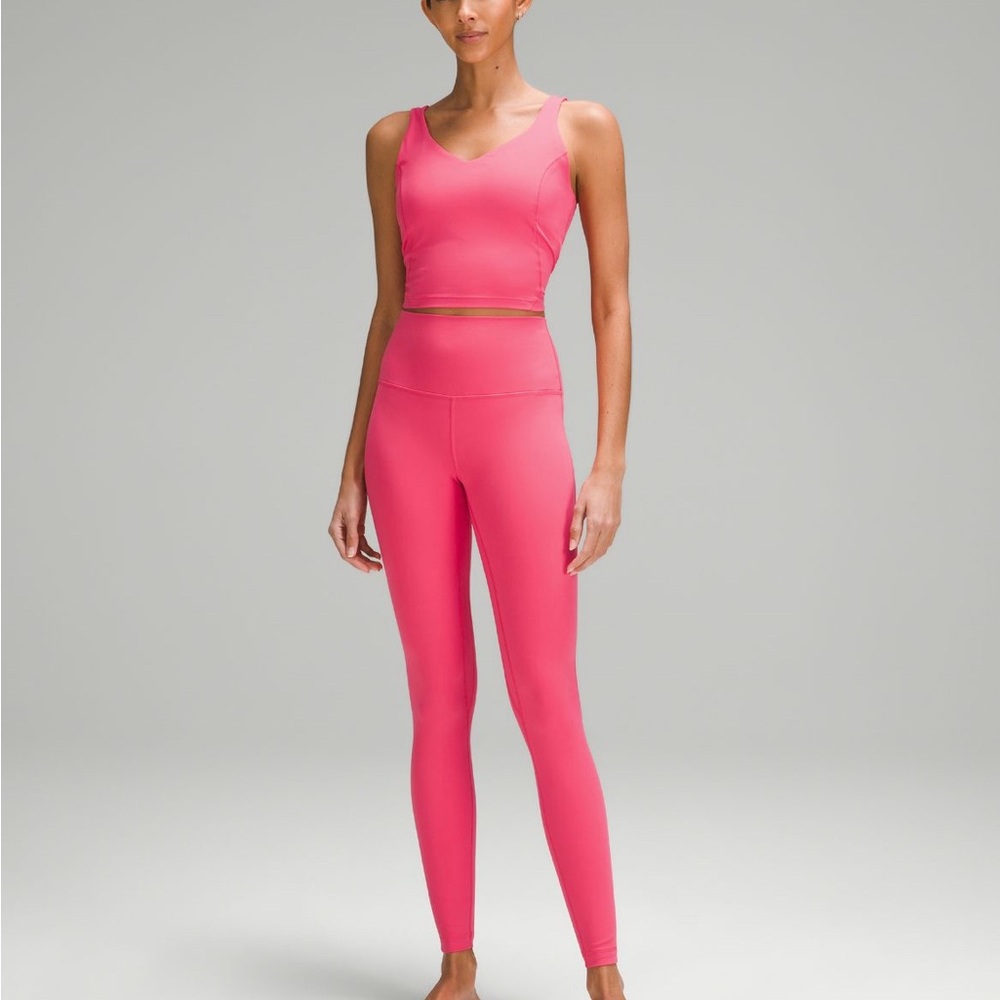 NWOT Lululemon Align High Rise 28” Legging PALE RASPBERRY - Picture 3 of 9